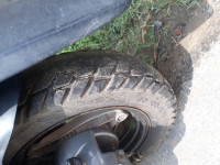 Black And Green TVS Scooty Streak