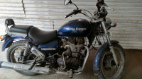 Marine Blue Royal Enfield Thunderbird