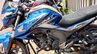 Blue Honda CB Hornet 160R ABS