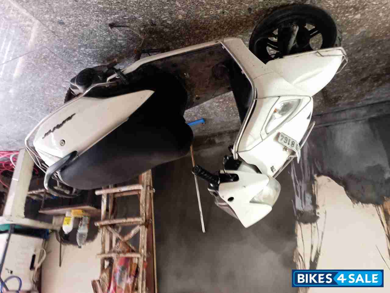 White TVS Jupiter White TVS Jupiter