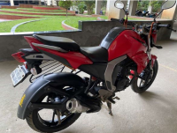 Red Yamaha FZ FI V2