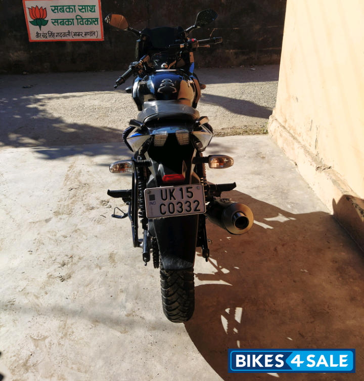Black Blue Bajaj Pulsar 220F BS6