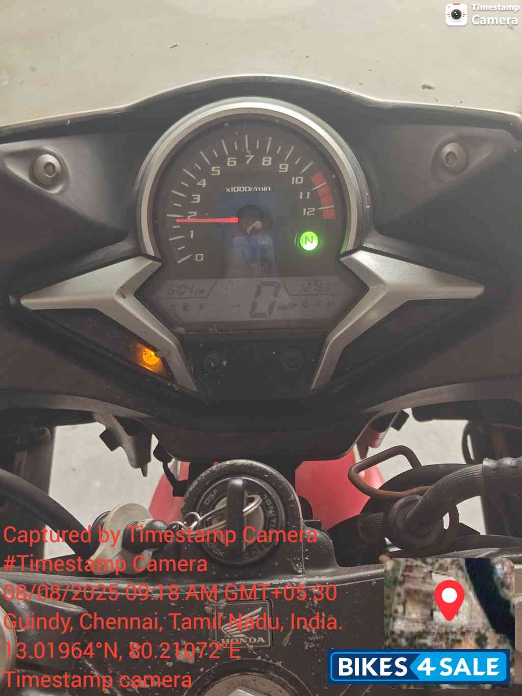Red Honda CBR 250R ABS