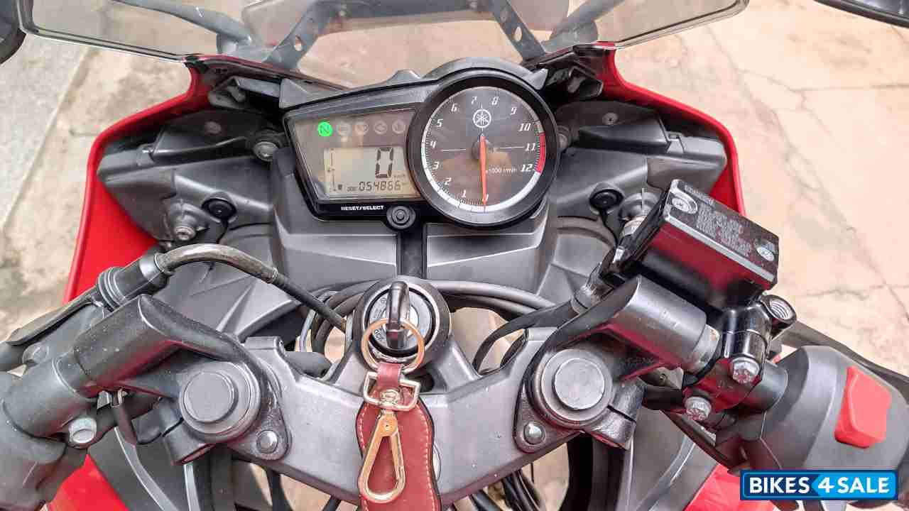 Red White Yamaha YZF R15 S