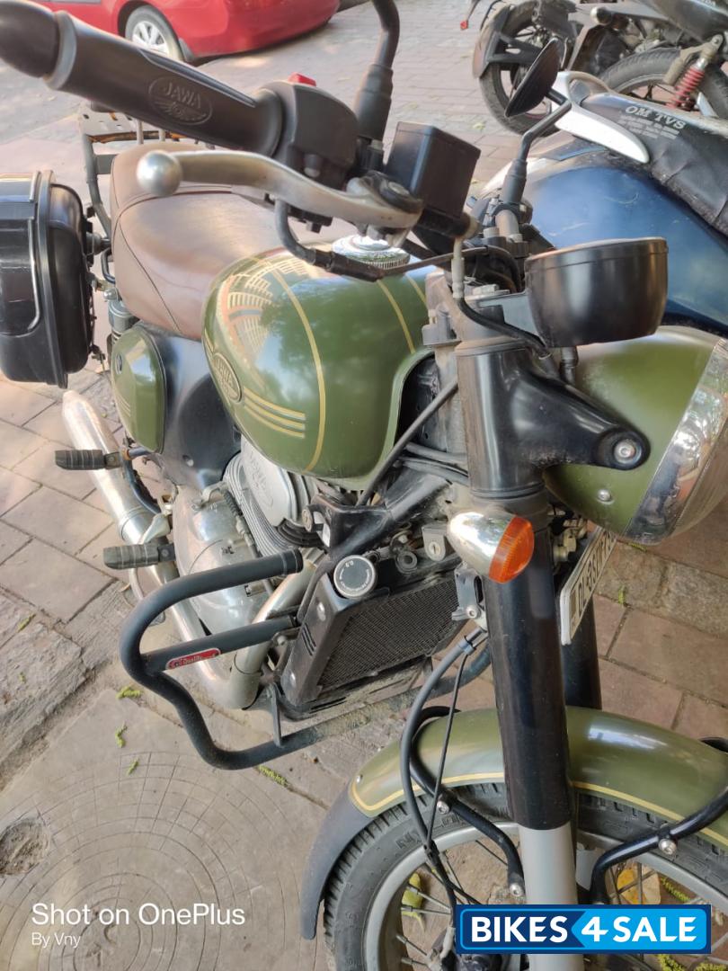 Galactic Green Jawa 42 Dual Channel ABS AllStar Black