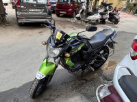 Black And Green Yamaha FZ-S