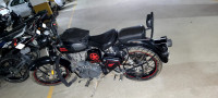 Stealth Black Royal Enfield Classic 350 Dual Channel BS6