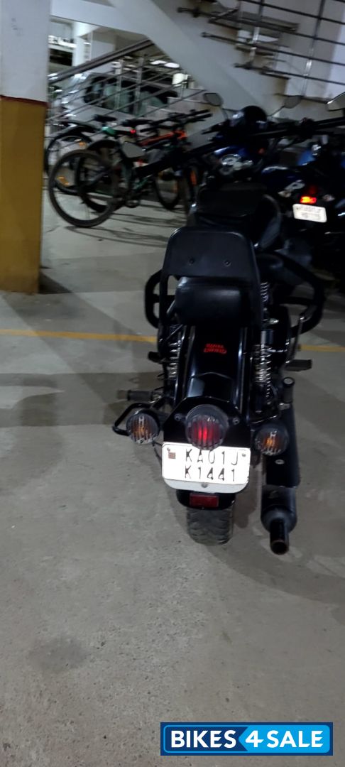 Stealth Black Royal Enfield Classic 350 Dual Channel BS6