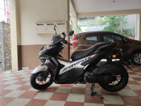 Metallic Black Yamaha Aerox 155