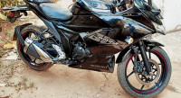 Sparkling Black Suzuki Gixxer SF BS6