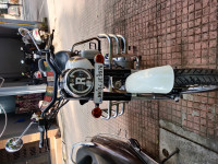 White Royal Enfield Classic 350