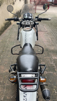 White Royal Enfield Himalayan