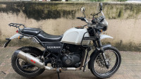 White Royal Enfield Himalayan