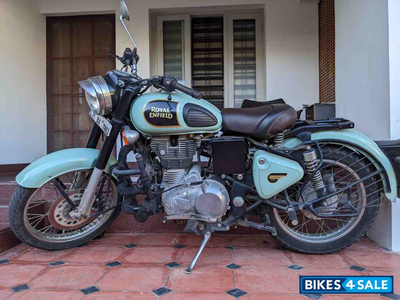 Mint Green Royal Enfield Classic 350
