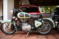 Mint Green Royal Enfield Classic 350
