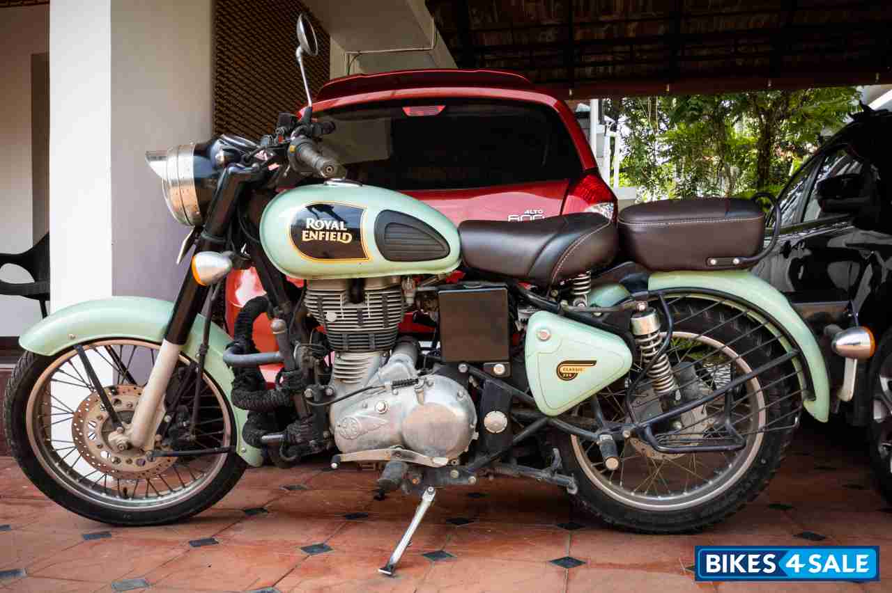 Mint Green Royal Enfield Classic 350