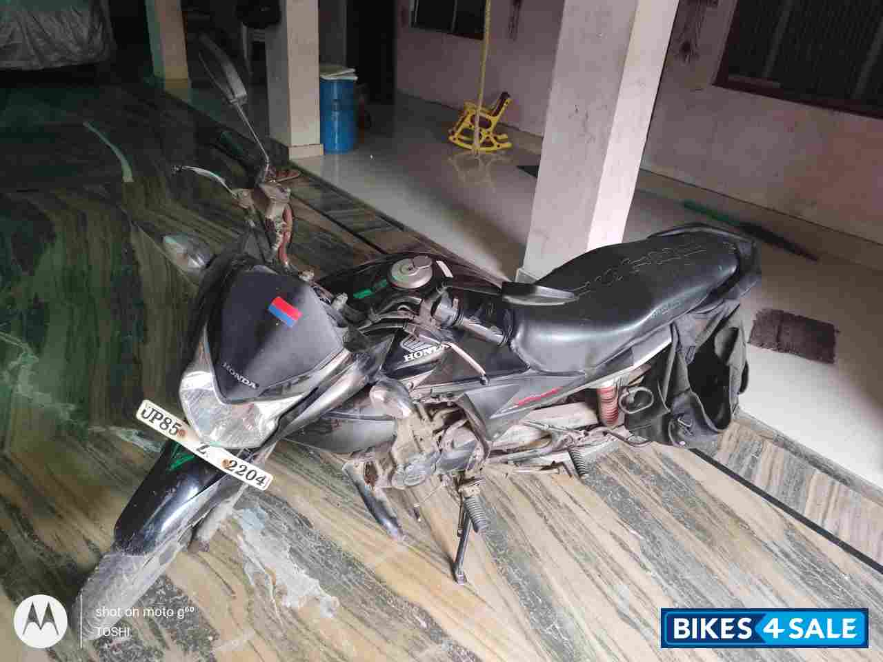 Black Honda CB Twister