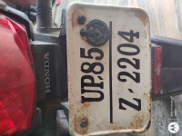 Black Honda CB Twister