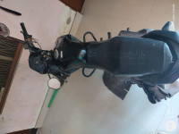 Black Honda CB Twister