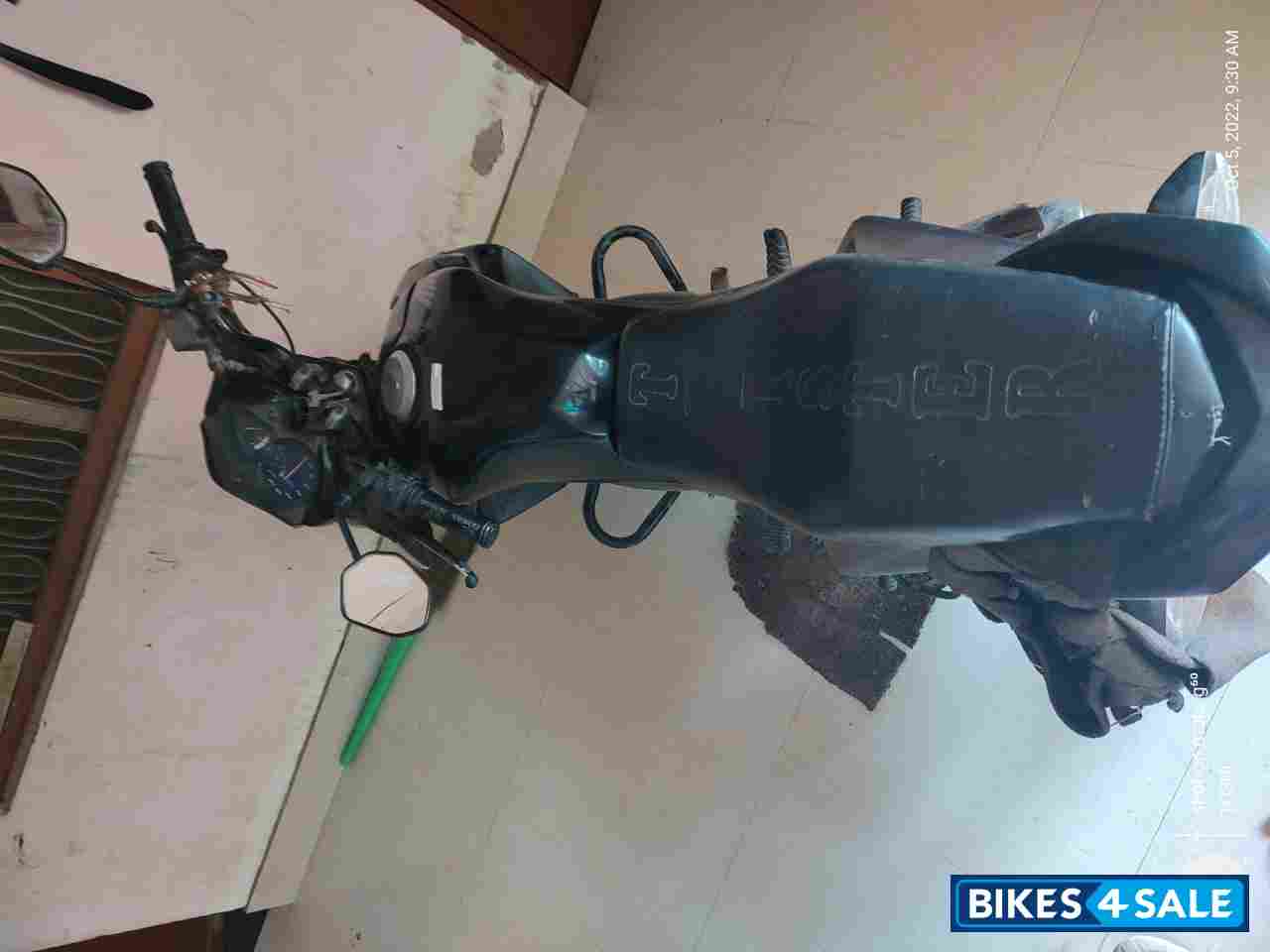 Black Honda CB Twister