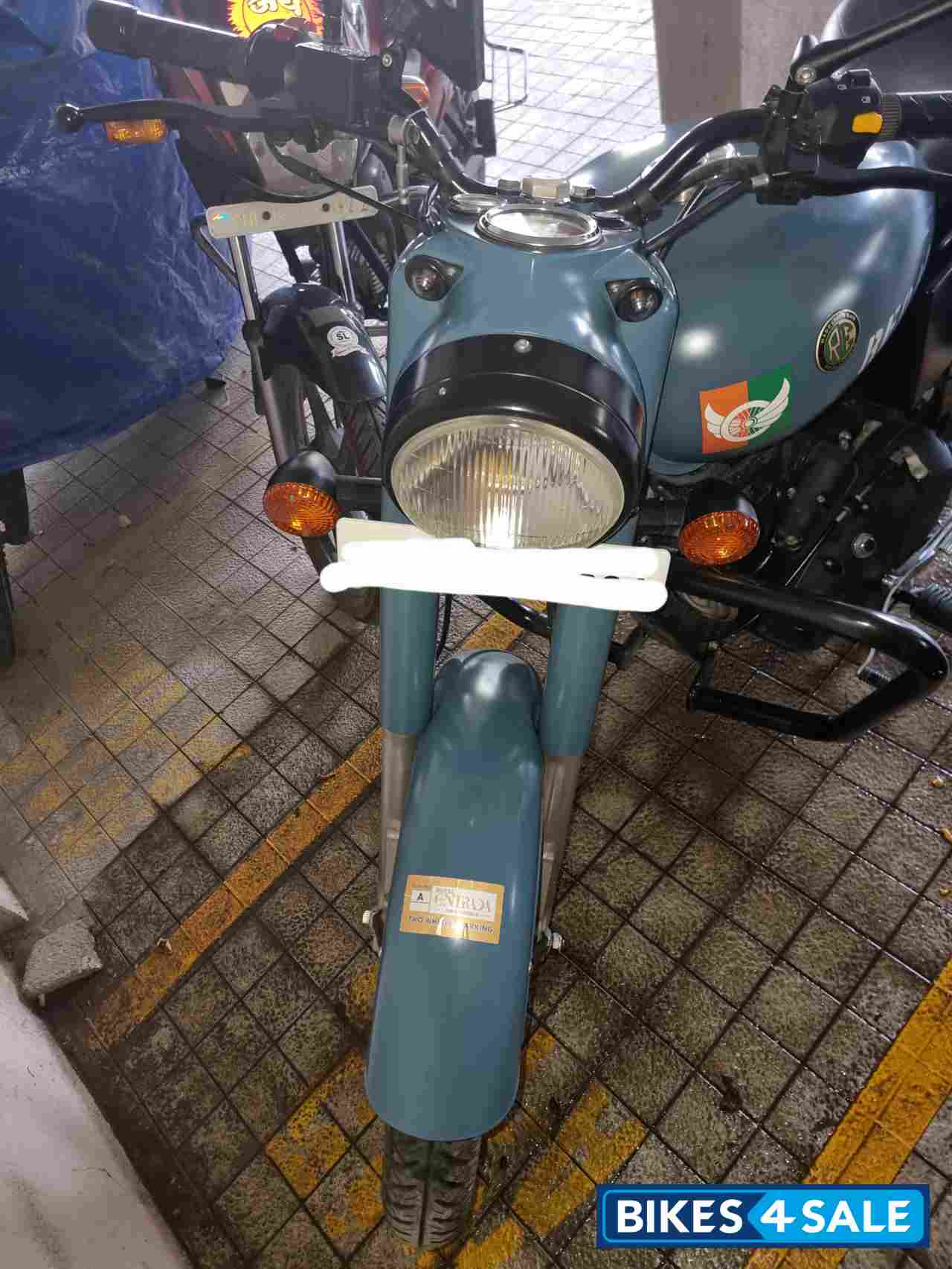 Airborne Blue Royal Enfield Classic Signals Airborne Blue