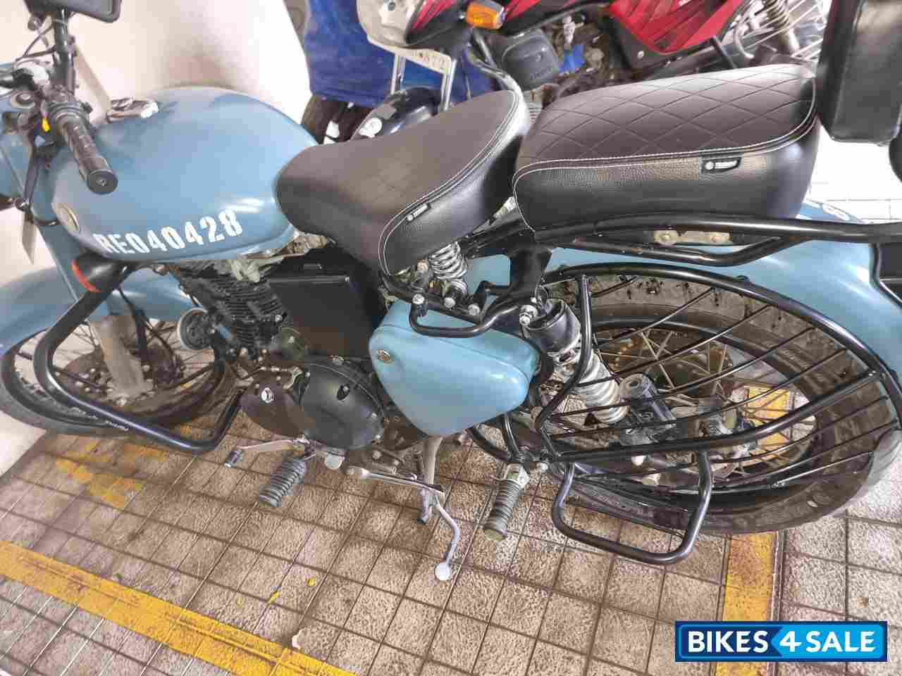 Airborne Blue Royal Enfield Classic Signals Airborne Blue