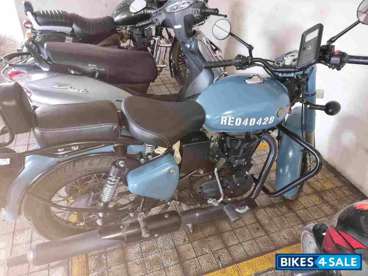 Airborne Blue Royal Enfield Classic Signals Airborne Blue