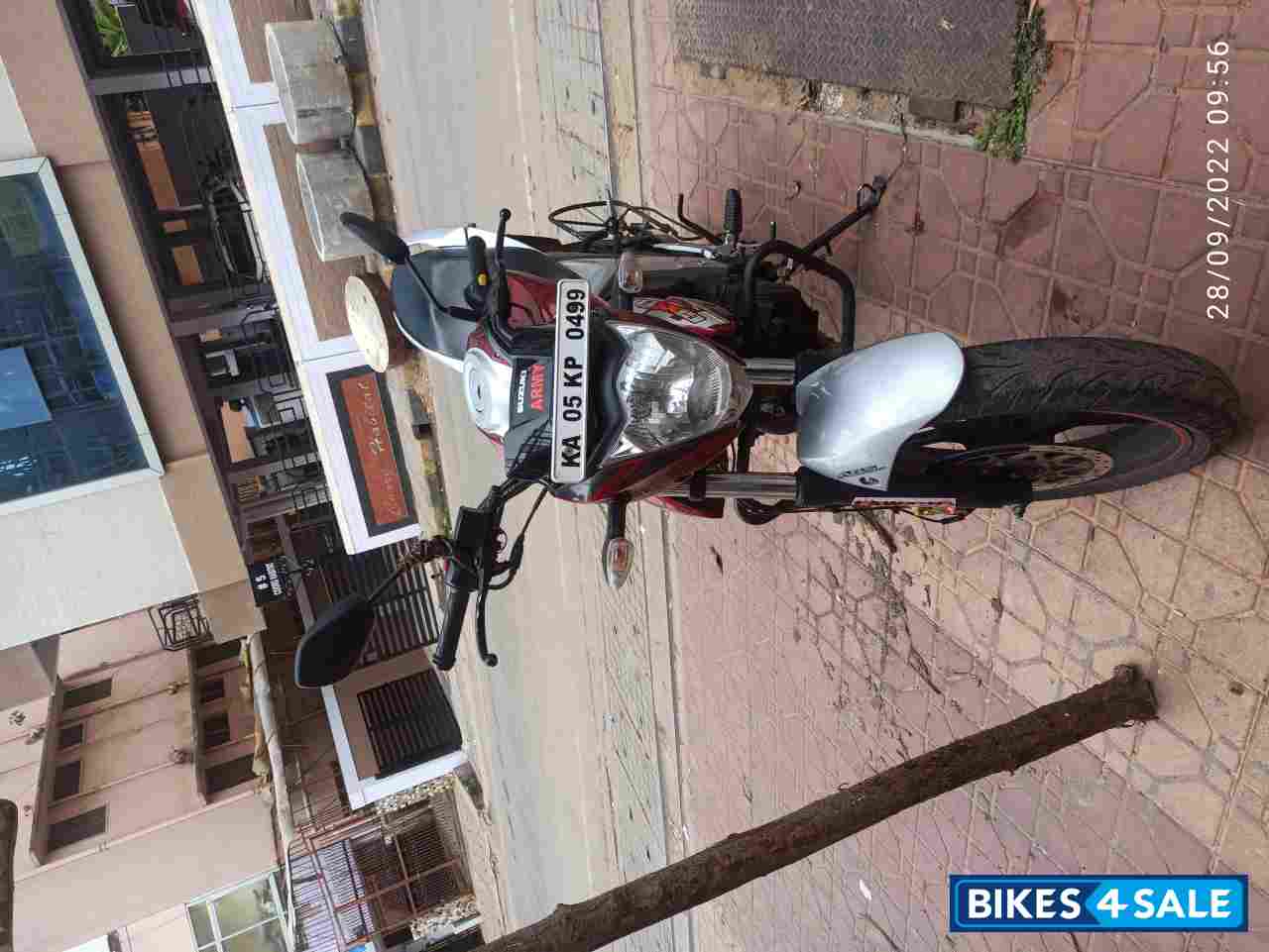 Mehroon Red Suzuki Gixxer ABS