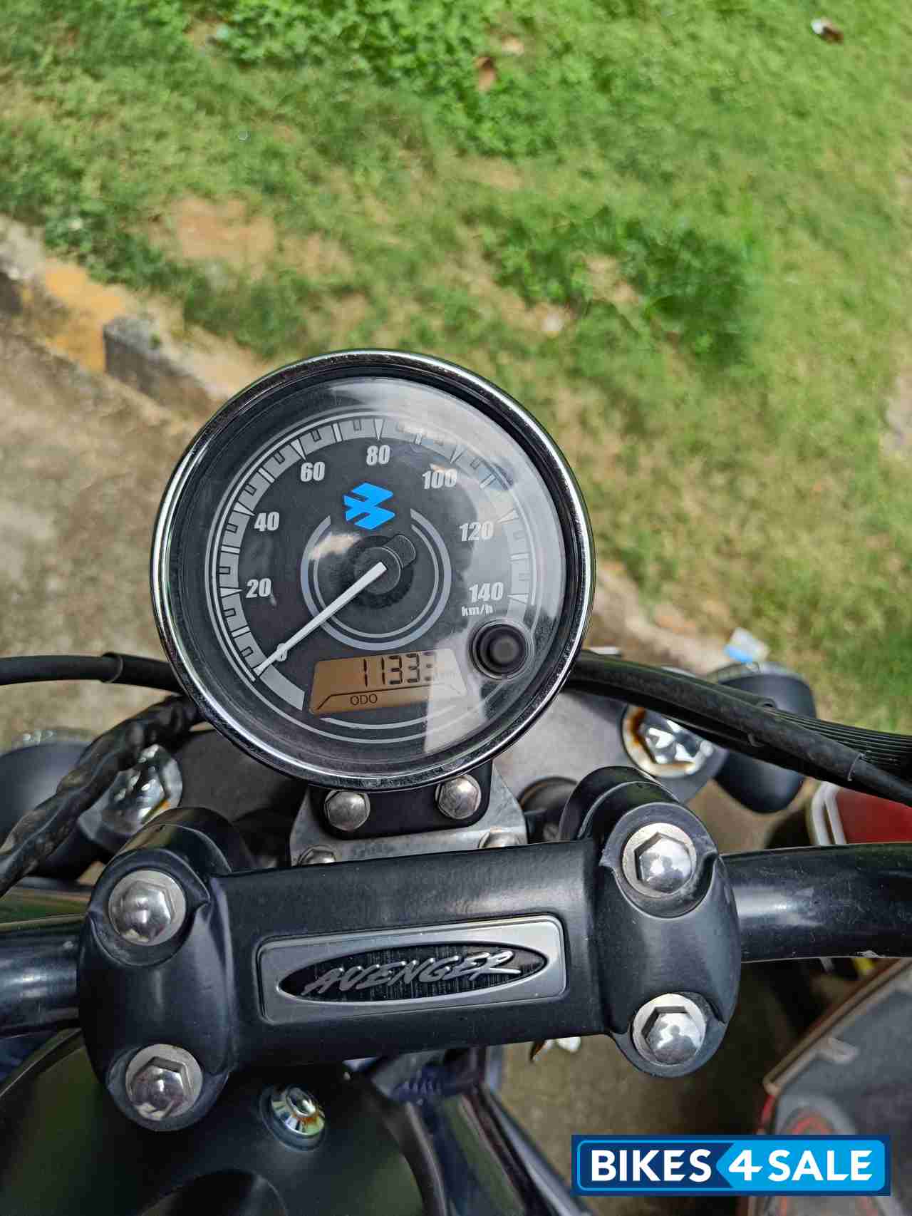 Blue Bajaj Avenger Street 150
