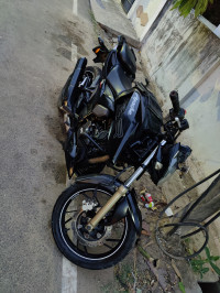Matte Black TVS Apache RTR 200 4V