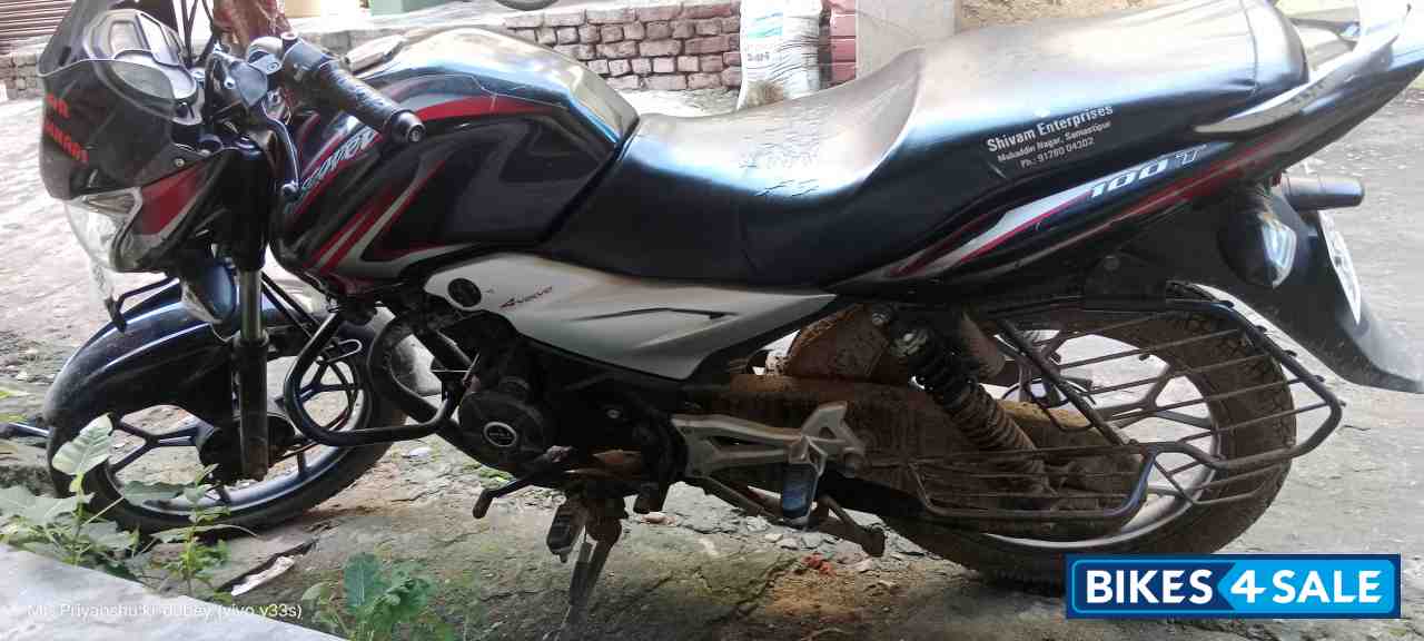 B Maroon Bajaj Discover 100T