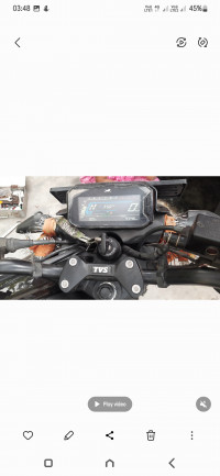 Black TVS Raider 125