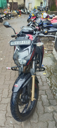 Black And Red TVS Apache RTR 200 4V ABS