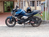 Mat Dark Purplish Blue Yamaha FZ-S FI V3