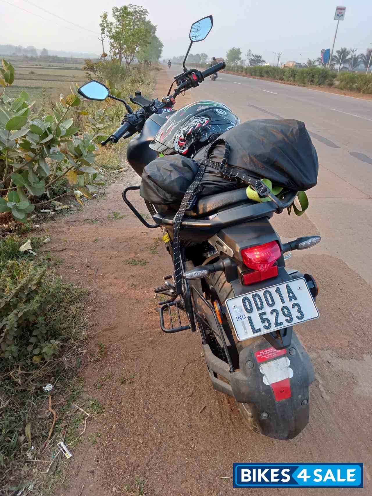 Mat Dark Purplish Blue Yamaha FZ-S FI V3