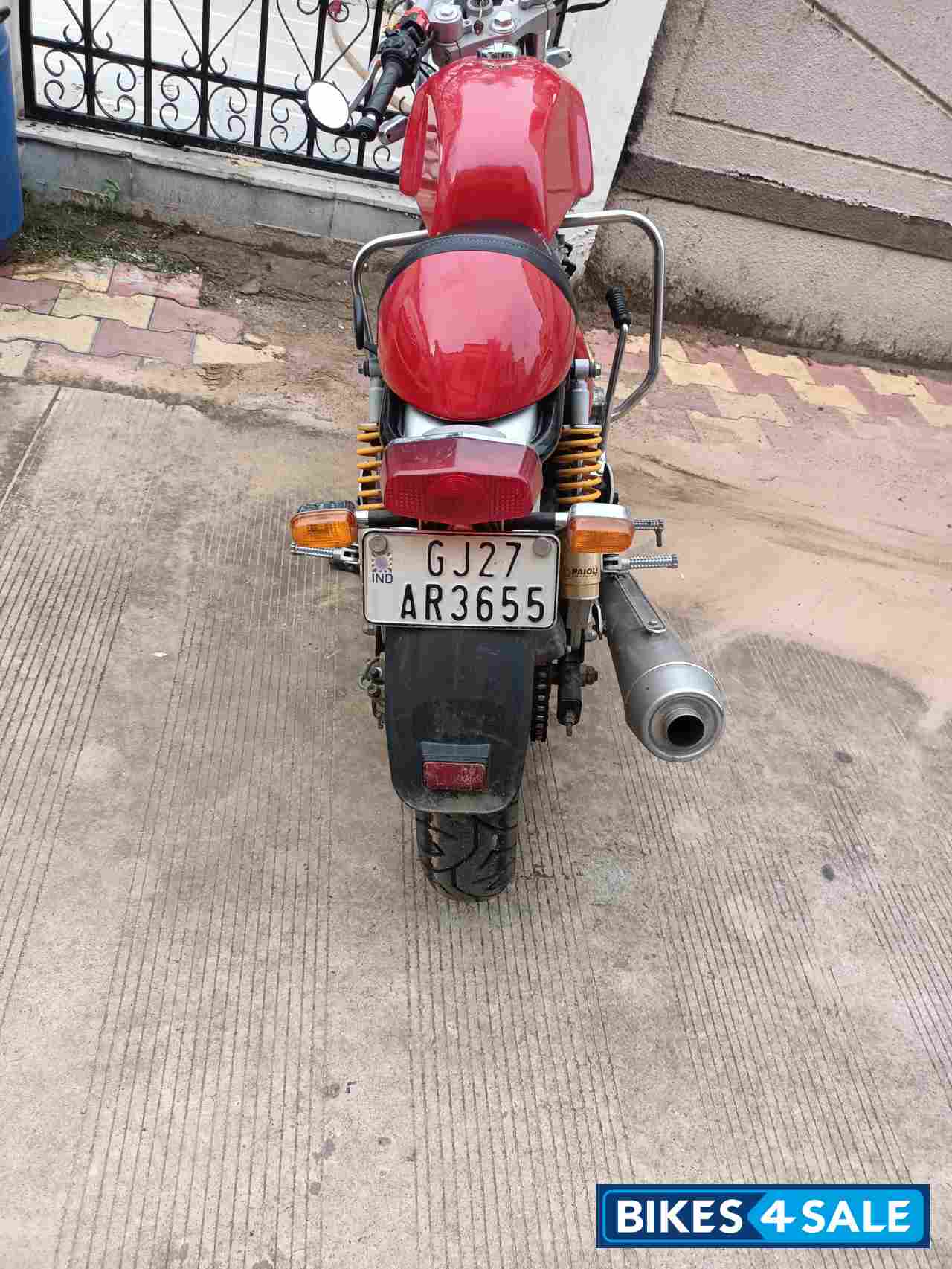 Red Royal Enfield Continental GT 535