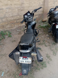 Black Green Bajaj Discover 100 DTS-Si