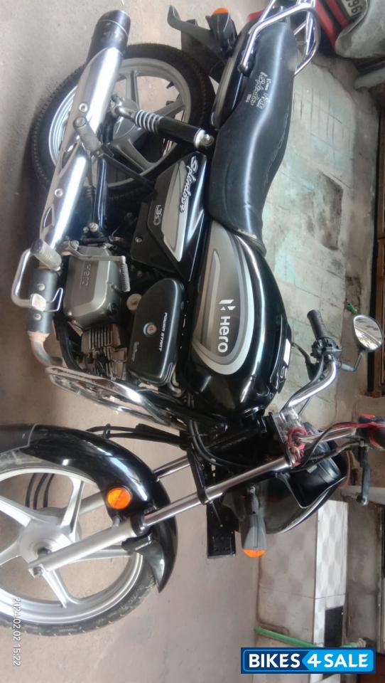 Black Grary Hero Splendor Plus BS6