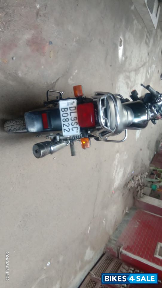 Black Grary Hero Splendor Plus BS6