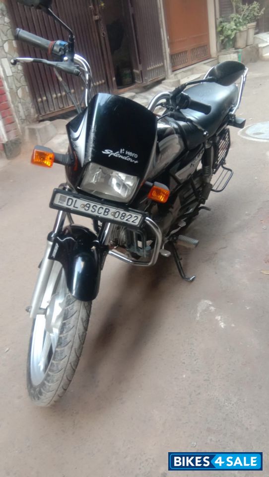 Black Grary Hero Splendor Plus BS6