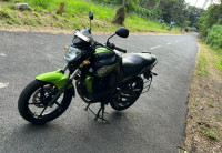 Black And Green Yamaha FZ-S