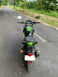 Black And Green Yamaha FZ-S