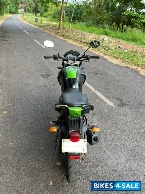 Black And Green Yamaha FZ-S