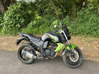 Black And Green Yamaha FZ-S