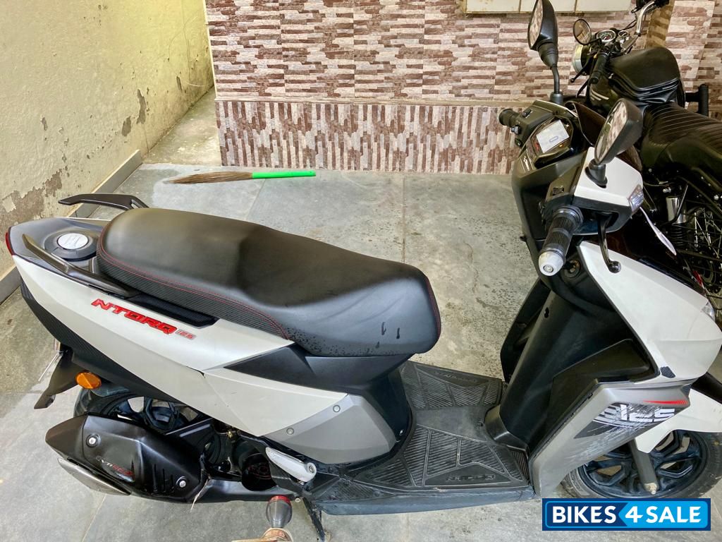 White TVS NTORQ 125