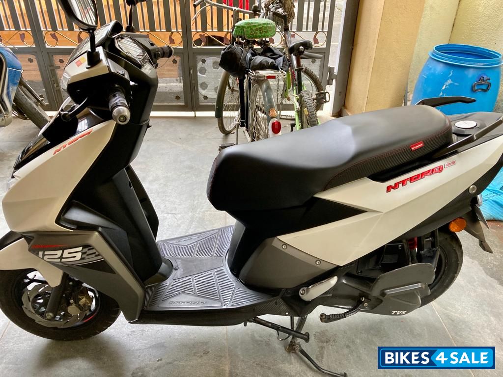 White TVS NTORQ 125