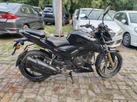 Black TVS Apache RTR 200 4V