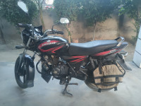 Black Red Bajaj Discover 125