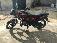 Black Red Bajaj Discover 125
