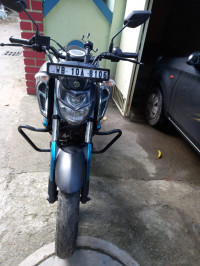 Blue Grey Yamaha FZ-S FI V3